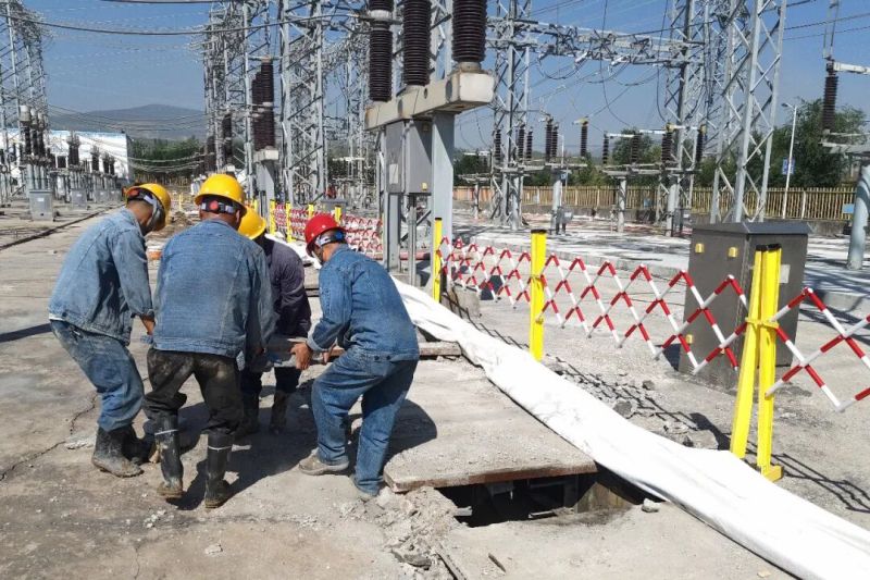 工投公司動力車間圓滿完成110kV開關站電纜溝清淤攻堅任務